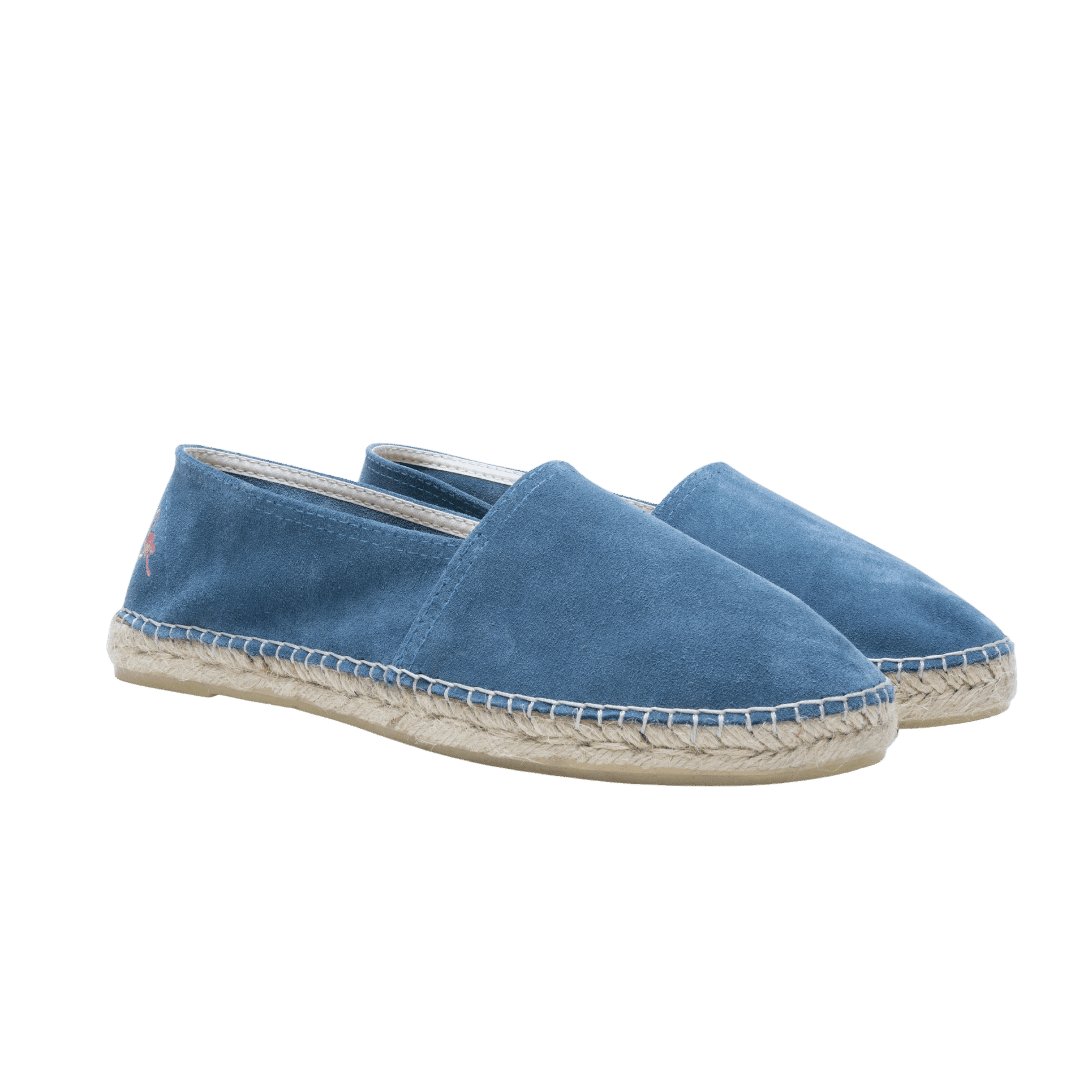 Espadrille Suede Blue Mens 11 Blue