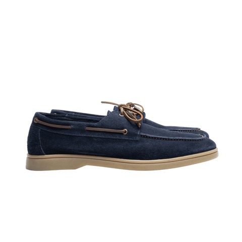 Navy Suede